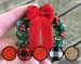 Dollhouse Miniature Christmas Wreath 