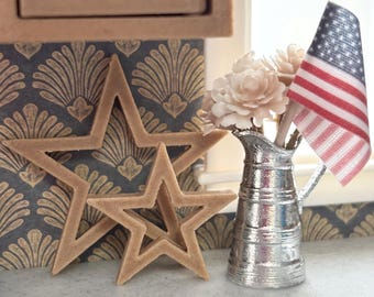 Dollhouse Miniature Stars, July 4, USA, Independence Day