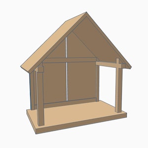 STL file, mini stable, 3D object