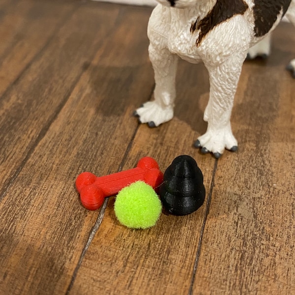 Dollhouse Miniature dog toys
