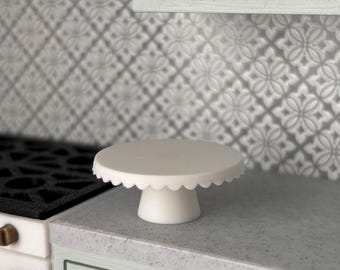 Dollhouse Miniature Cake Stand