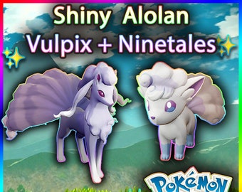 Shiny Vulpix Etsy