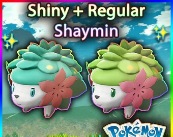 Shiny Regular Shaymin EV Trained 2-pack // Pokemon -  Finland