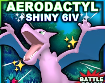Pokemon Brilliant Diamond and Shining Pearl Shiny Aerodactyl 6IV Battle  Ready