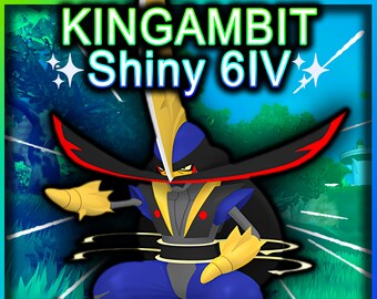 Shiny Kingambit 6IV ✨ Battle Ready ✨Pokemon Scarlet & Violet 🚀Fast Trade🚀