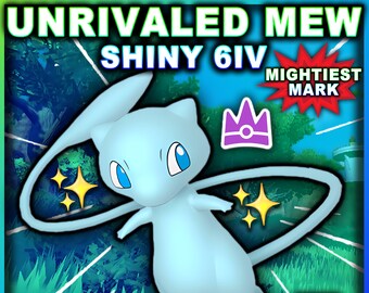 Shiny Mew 6IV Pokemon Let's Go Sword/shield Fast -  Israel