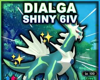 Shiny 6IV Palkia Giratina and Dialga Legendary Pokemon for 