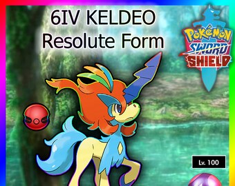 Keldeo Etsy