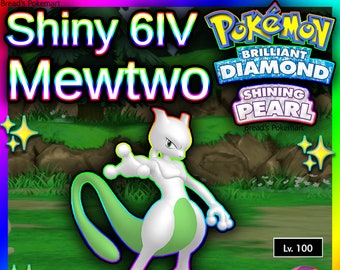 Shiny MEWTWO 6IV / Pokemon Brilliant Diamond and Shining Pearl 