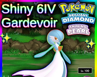 6IV Shiny Gardevoir Pokemon Brilliant Diamond Shining Pearl 