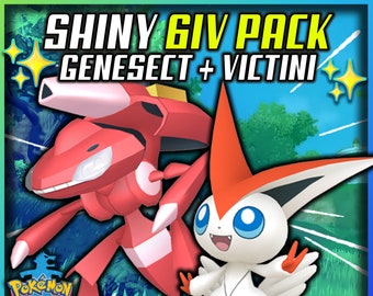 Ultra Shiny Genesect Perfect 6 IV for Sword and Shield