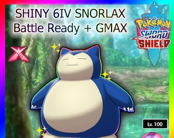 Shiny Snorlax Etsy