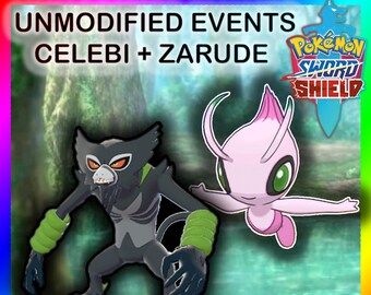 Pokemon Sword and Shield // ZARUDE Events BOTH Forms 2pack 