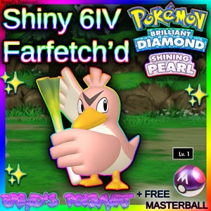 Ultra SHINY 6IV FARFETCH'D Galar / Pokemon Sword and -  Norway