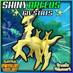 Pokemon Legends Arceus Shiny Giratina Max Effort Levels 6IV-EV Trained