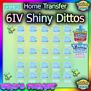 Pokemon Brilliant Diamond Shining Pearl BDSP - Shiny 6IV Max EV Spiritomb