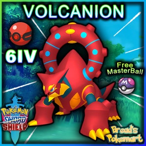 ✨Shiny Volcanion Hoopa Meloetta Magearna 6IV ALL 5 BUNDLE✨ Pokémon HOME  Transfer