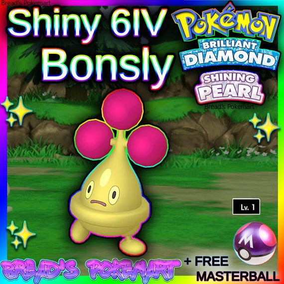 Pokemon Brilliant Diamond, Shining Pearl - Legendaries - 6IV - Master Ball