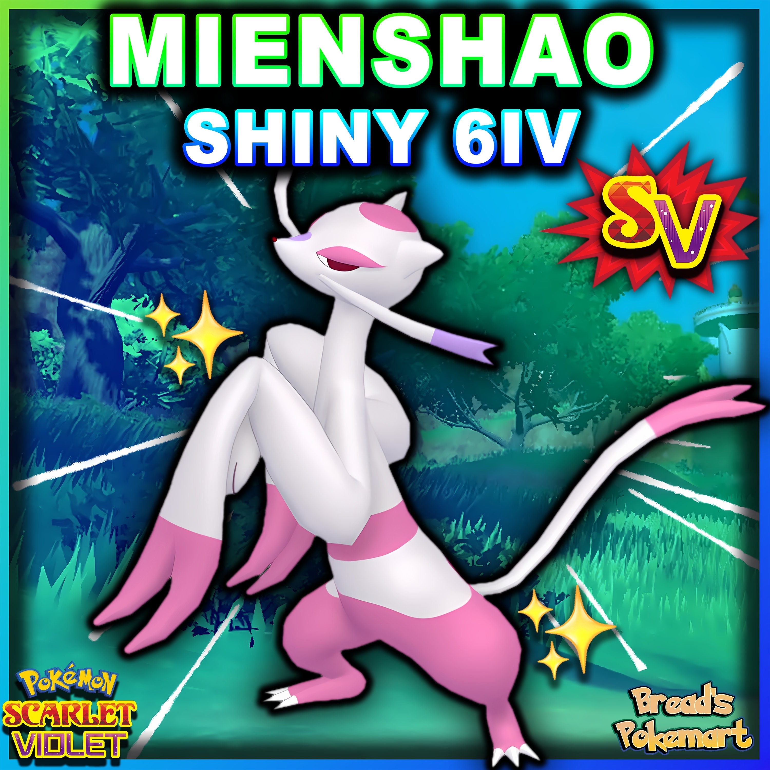 0492 ✨ Shaymin Shiny 6IV • Pokémon Escarlata y Purpura – ShinyAsh