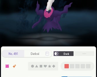 Darkrai  Pokédex