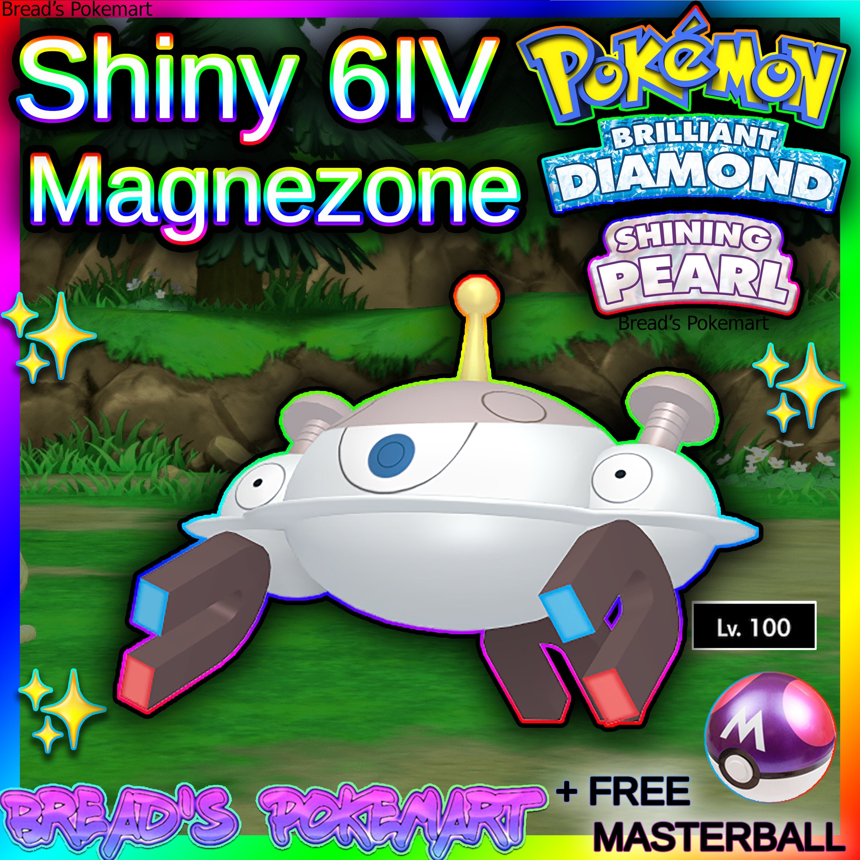 Shiny VOLTORB 6IV // Pokemon Brilliant Diamond & Shining Pearl 