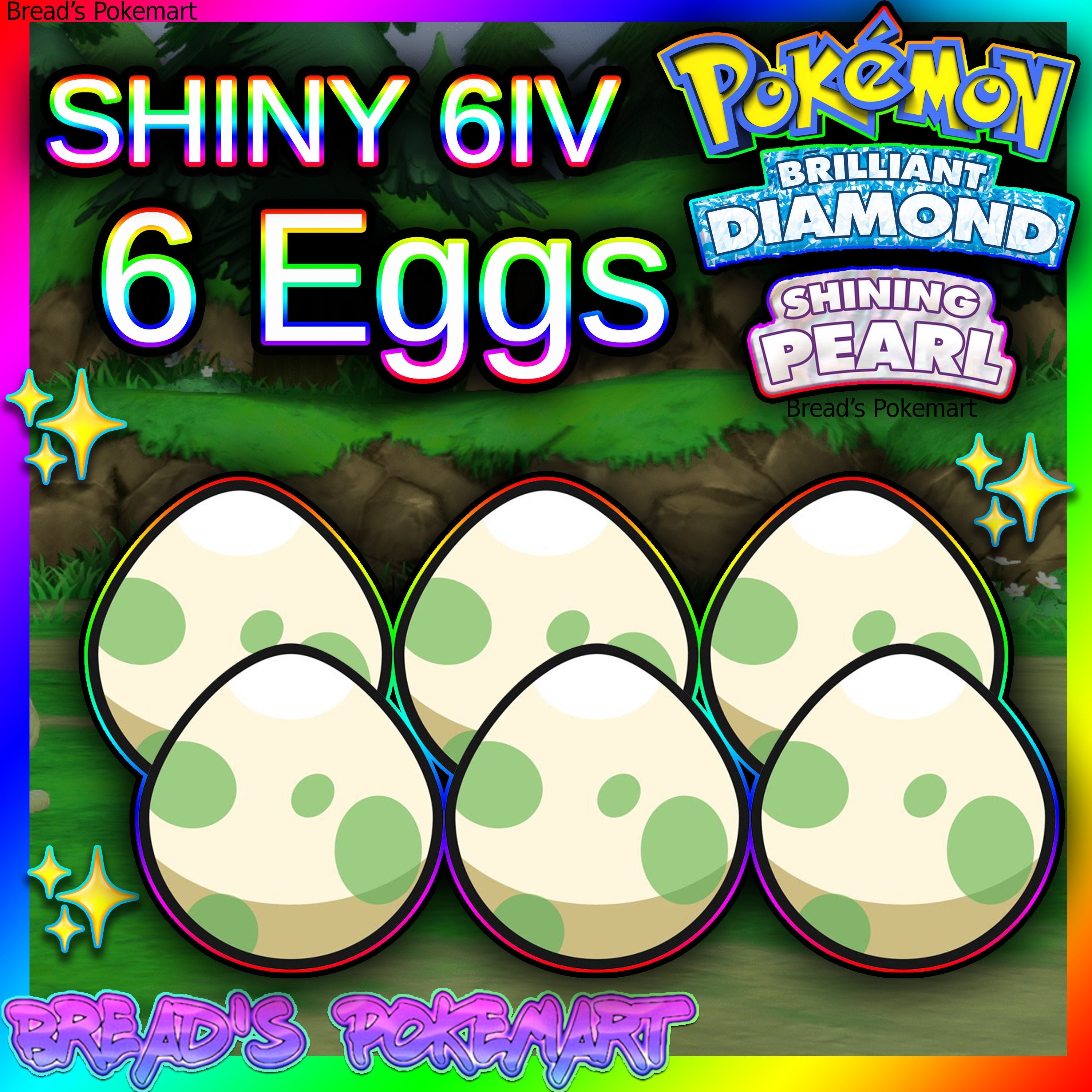 Pokemon Brilliant Diamond & Shining Pearl / Shiny Egg 