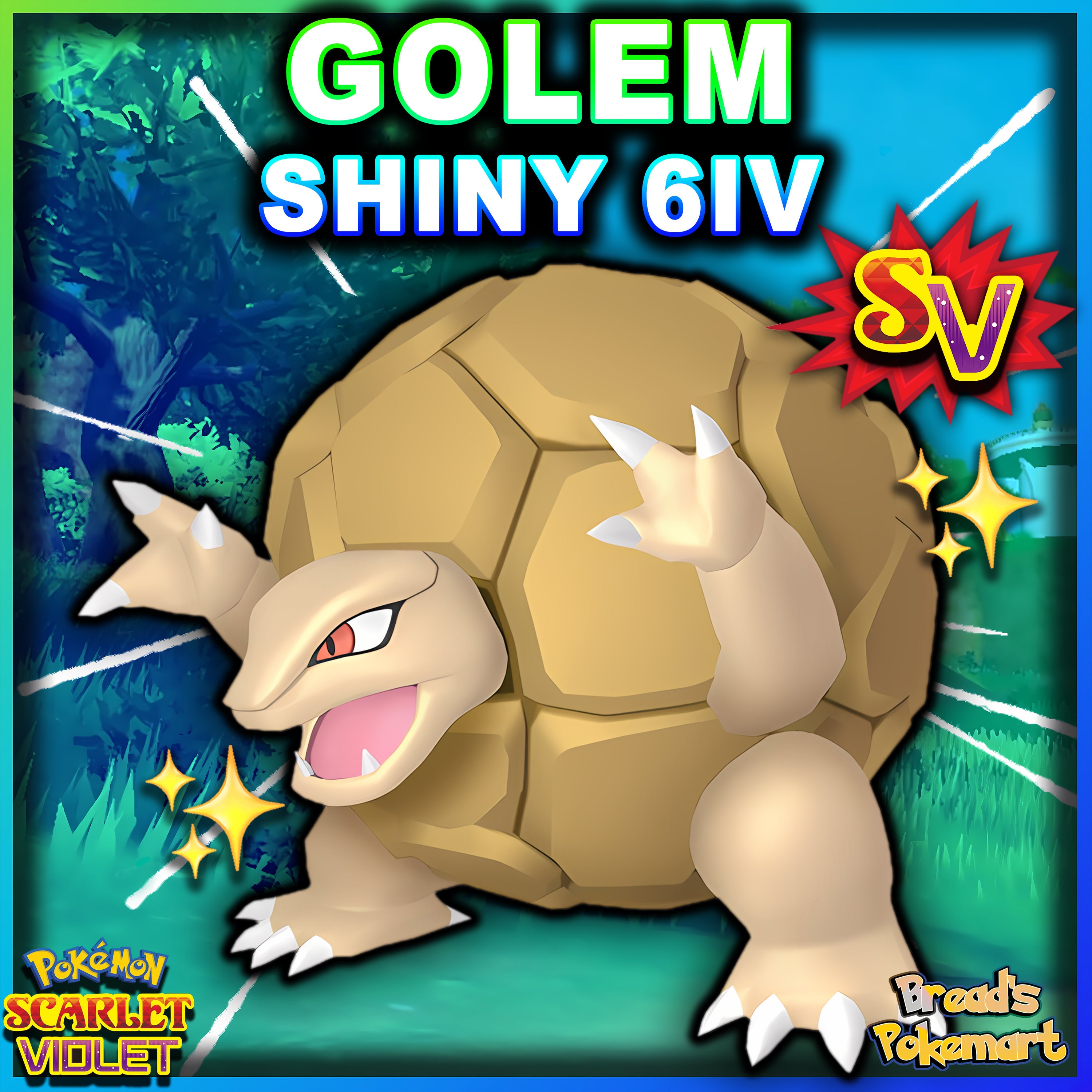 Pokemon toon Gogogo golem