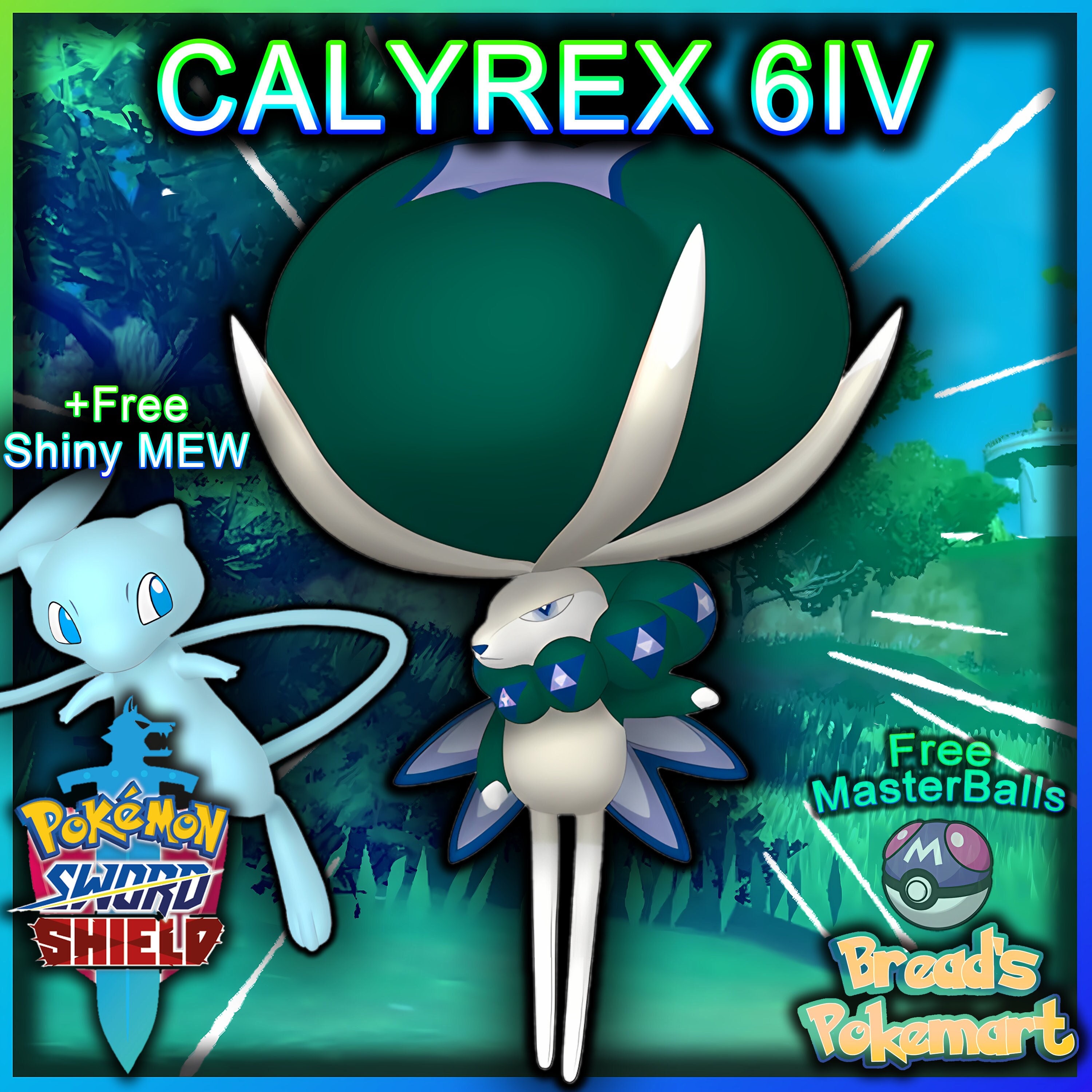 Galar ZAPDOS ✨ SHINY 6IV ✨ Pokemon SWORD and SHIELD Galarian Bird Event +EVs