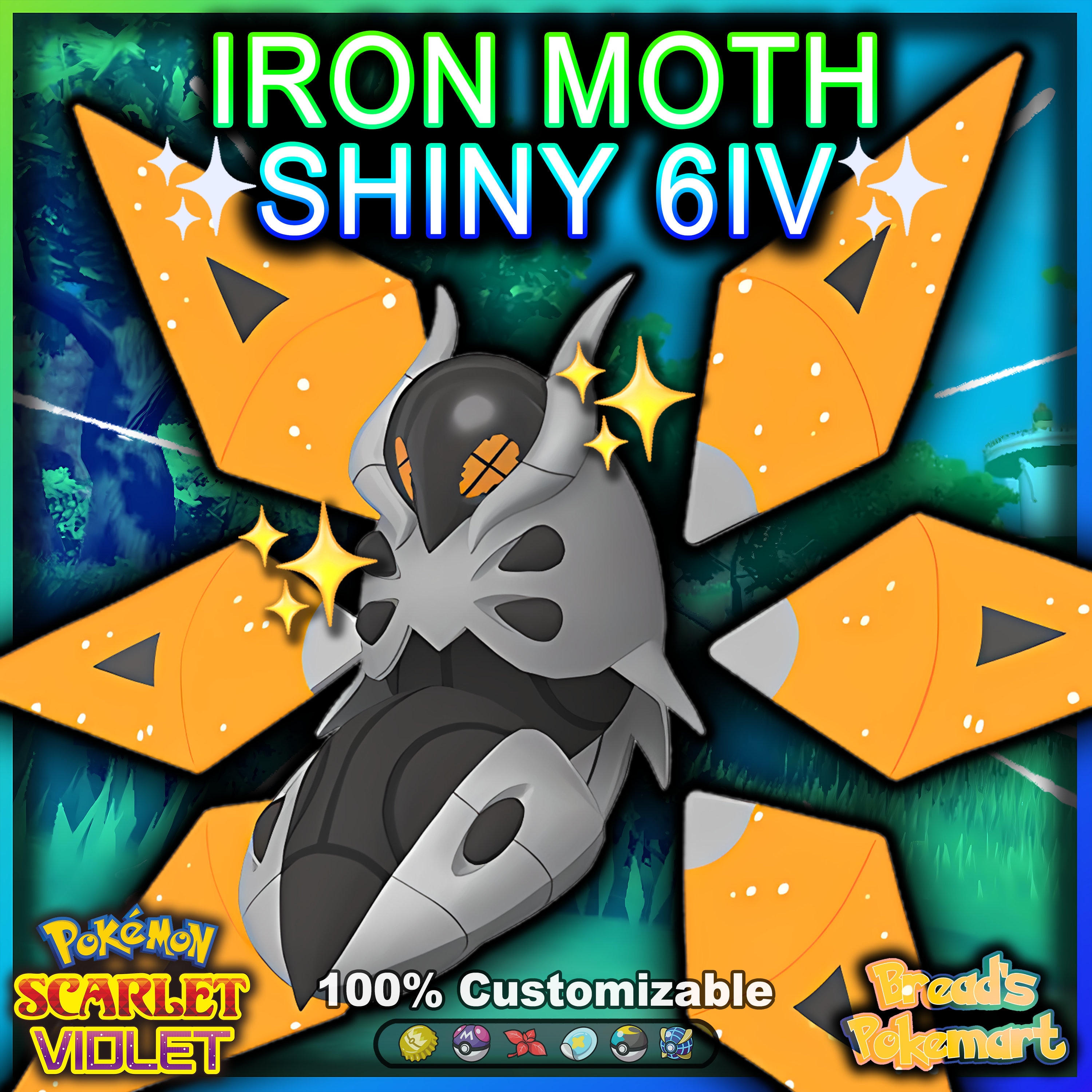 How to Use IRON MOTH! Competitive Pokemon Iron Moth Moveset Guide