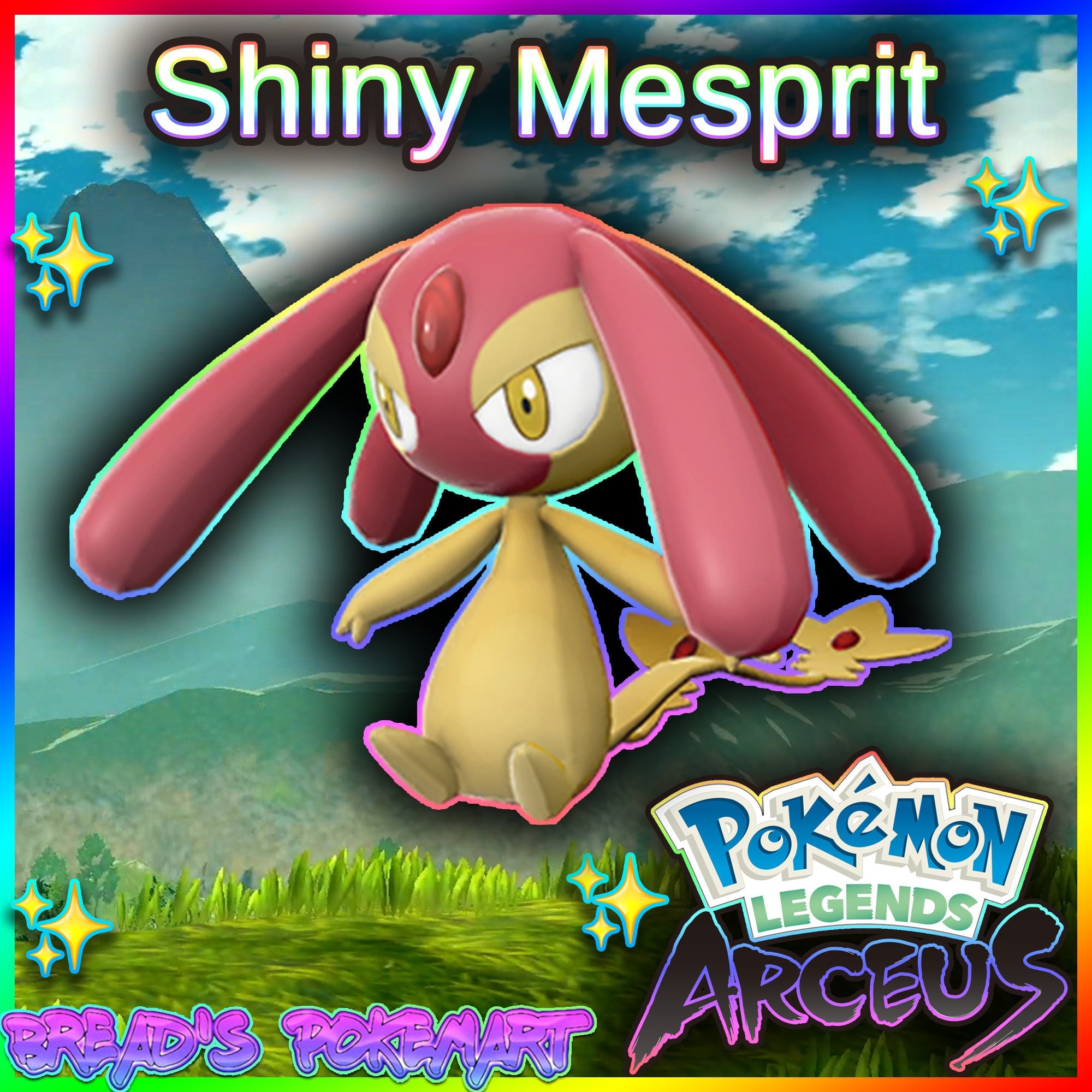 Pokemon Home // Ultra Shiny SHAYMIN 6IV Mythical Event // -  Sweden