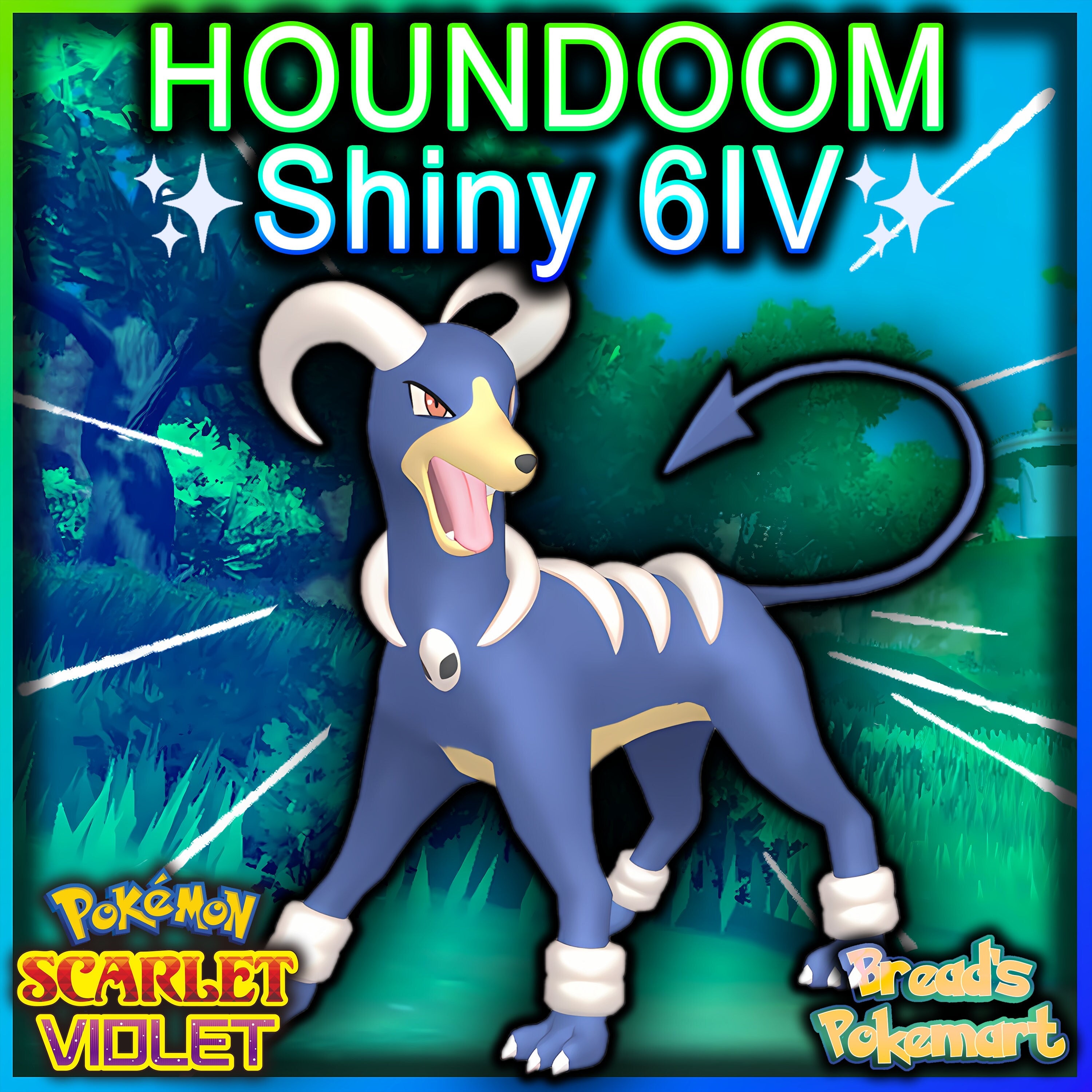 Shiny Meowscarada / Pokémon Scarlet and Violet / 6IV Pokemon