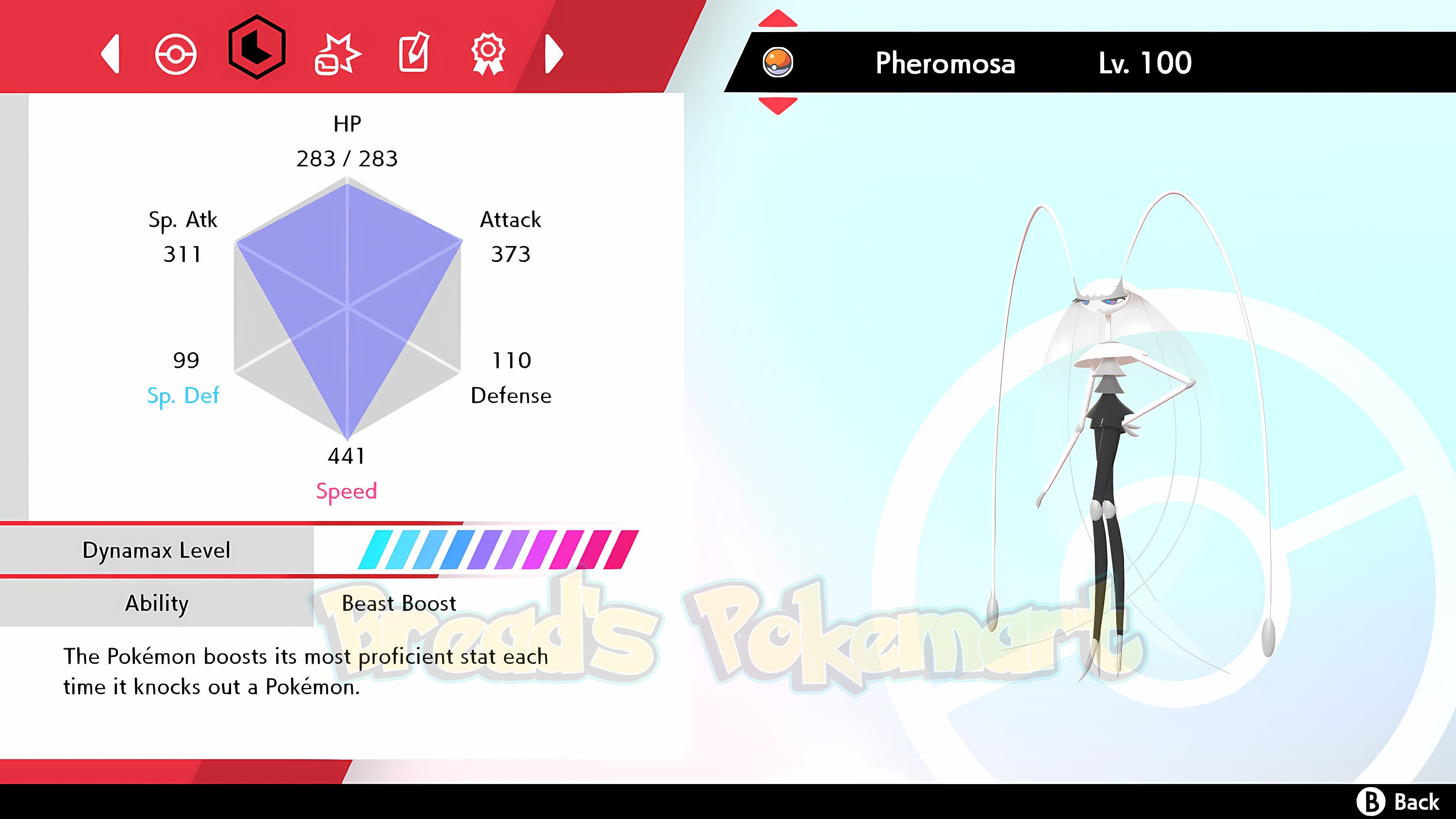 Ultra SHINY 6IV PHEROMOSA / Pokemon Sword and Shield / Alolan -  Finland