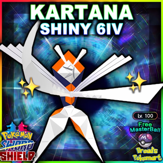 Ultra SHINY 6IV KARTANA / Pokemon Sword and Shield / Alolan 
