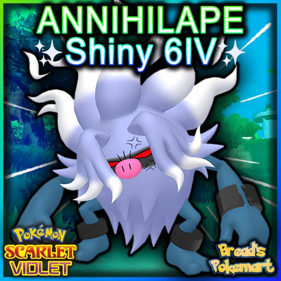 Pokemon Scarlet and Violet ANNIHILAPE Shiny 6IV / Competitive 