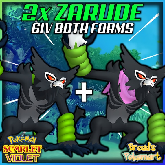 SHINY ZARUDE 6IV UNRELEASED | Exclusive | Pokemon Scarlet & Violet