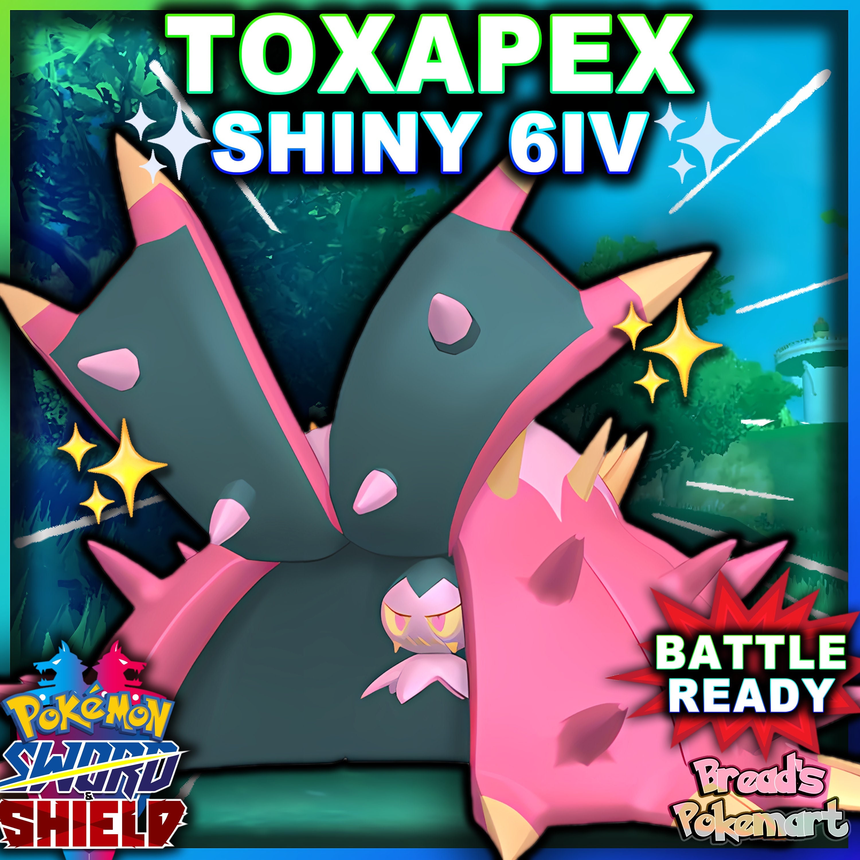 🌟Exclusives Pokemon Sword and Shield - Home 6iv Shiny and Free