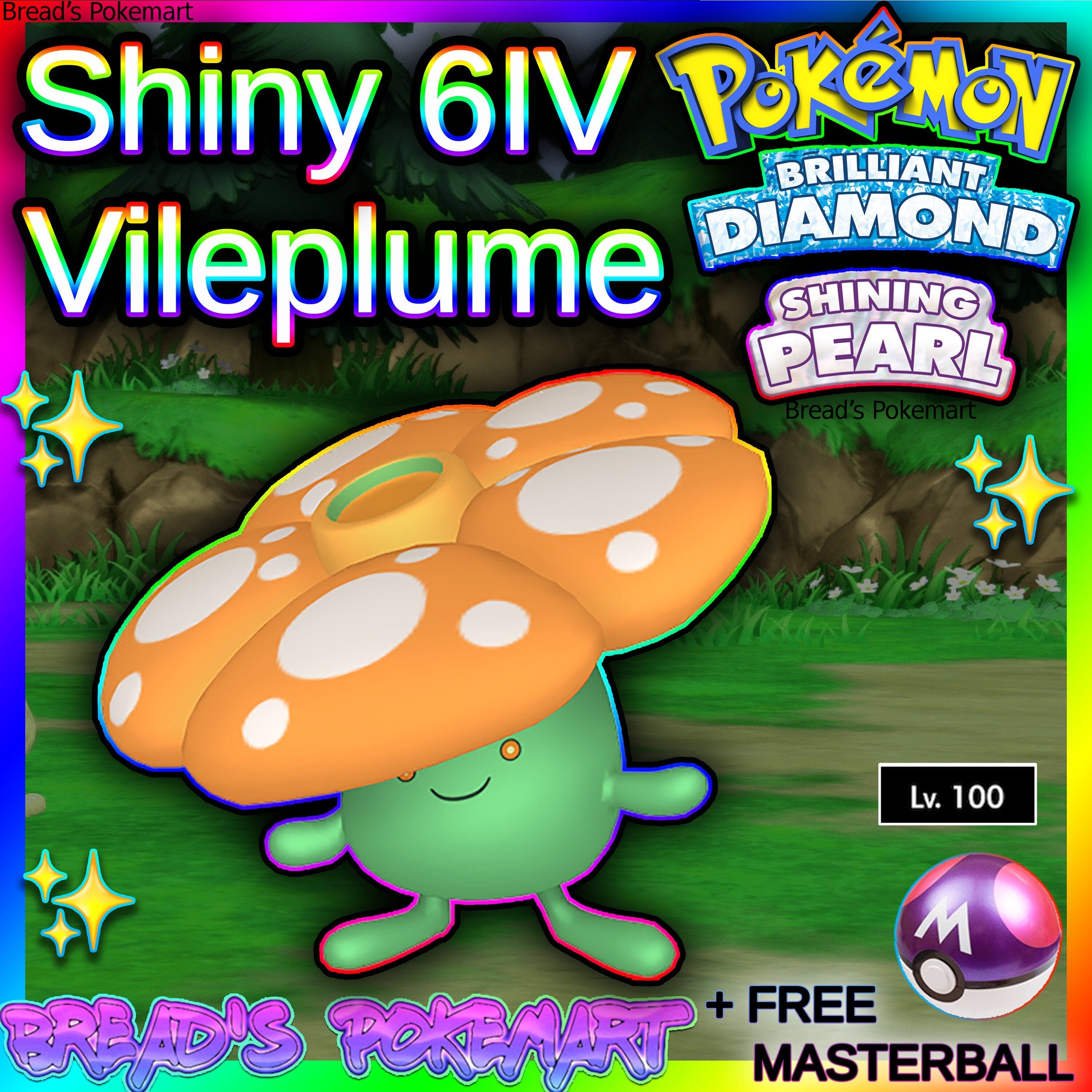Pokemon Brilliant Diamond and Shining Pearl Lugia 6IV-EV Trained