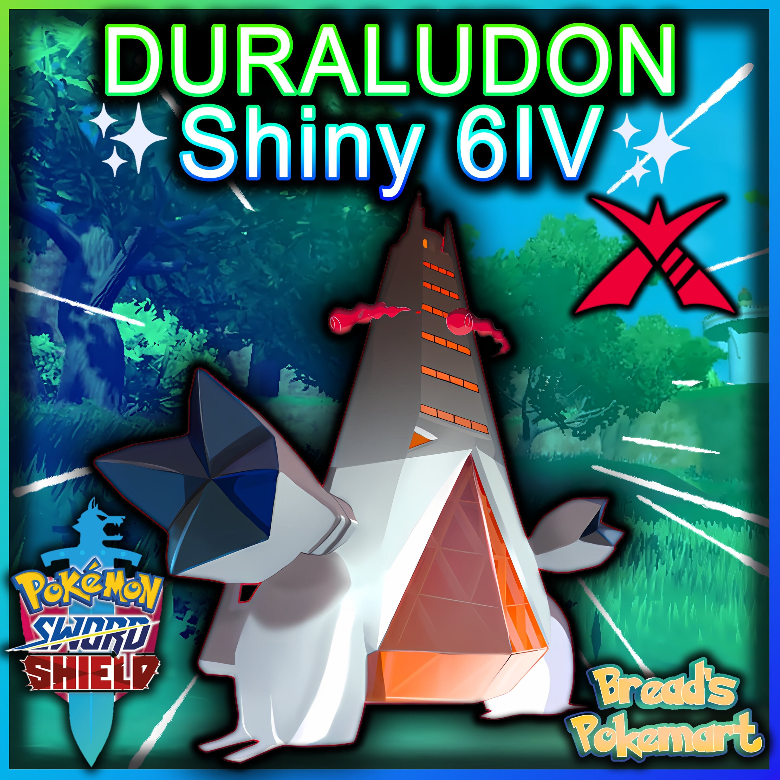 Ultra Shiny 6IV LUNALA Event / Pokemon Sword and (Instant Download