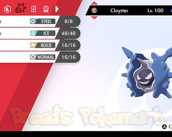 Shellder & Cloyster corroded forms