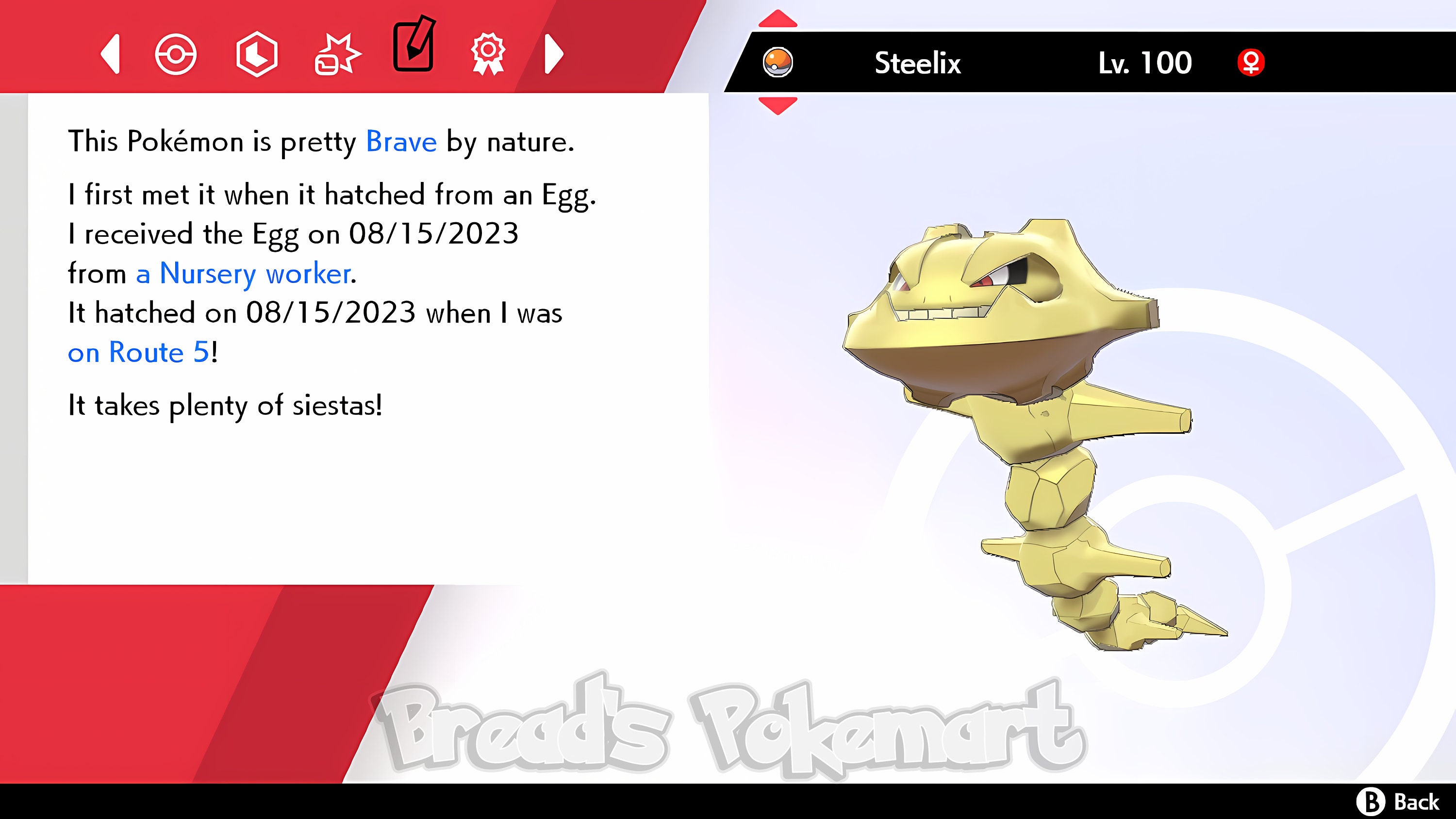 Shiny Onix egg hatch! : r/PokemonSwordAndShield