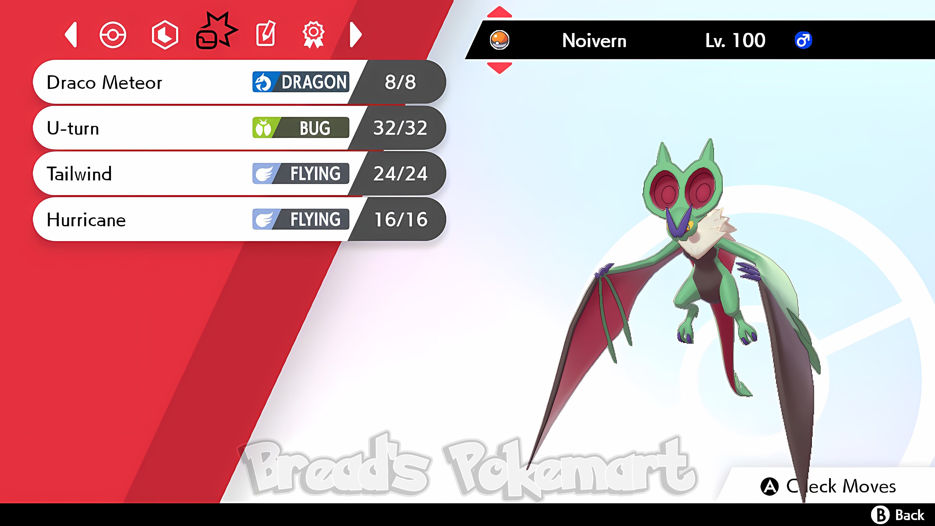 Shiny/non-shiny Noibat/noivern 6IV Pokémon Scarlet/violet -  Sweden