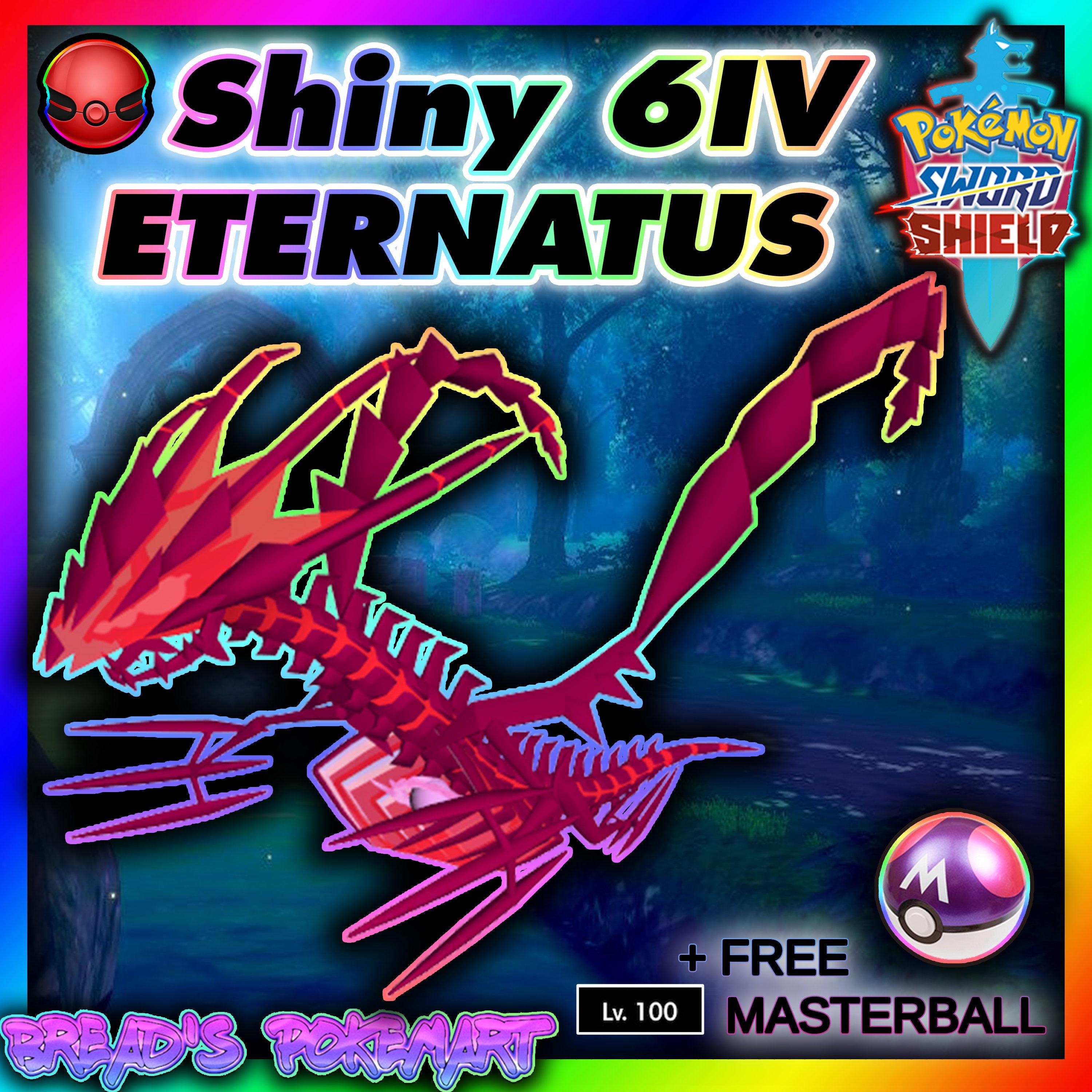 Pokemon Sword and Shield: Get a Free Shiny Eternatus at GameStop