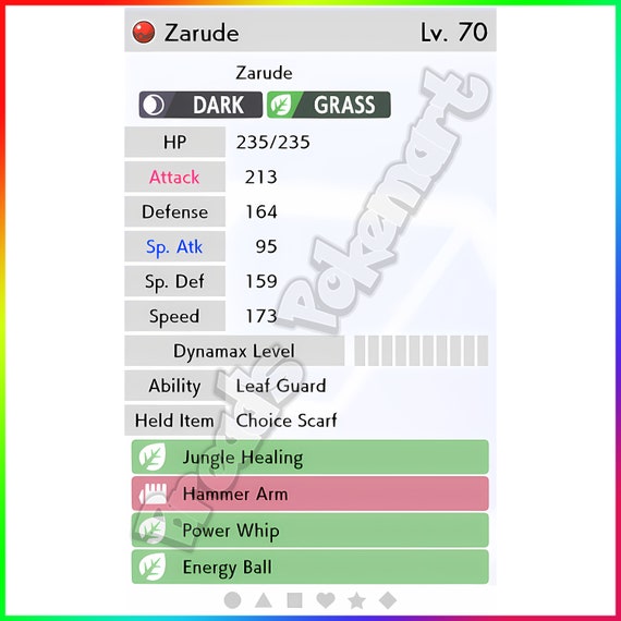 Western Release: Jungle Dada Zarude - Sword & Shield - Project Pokemon  Forums