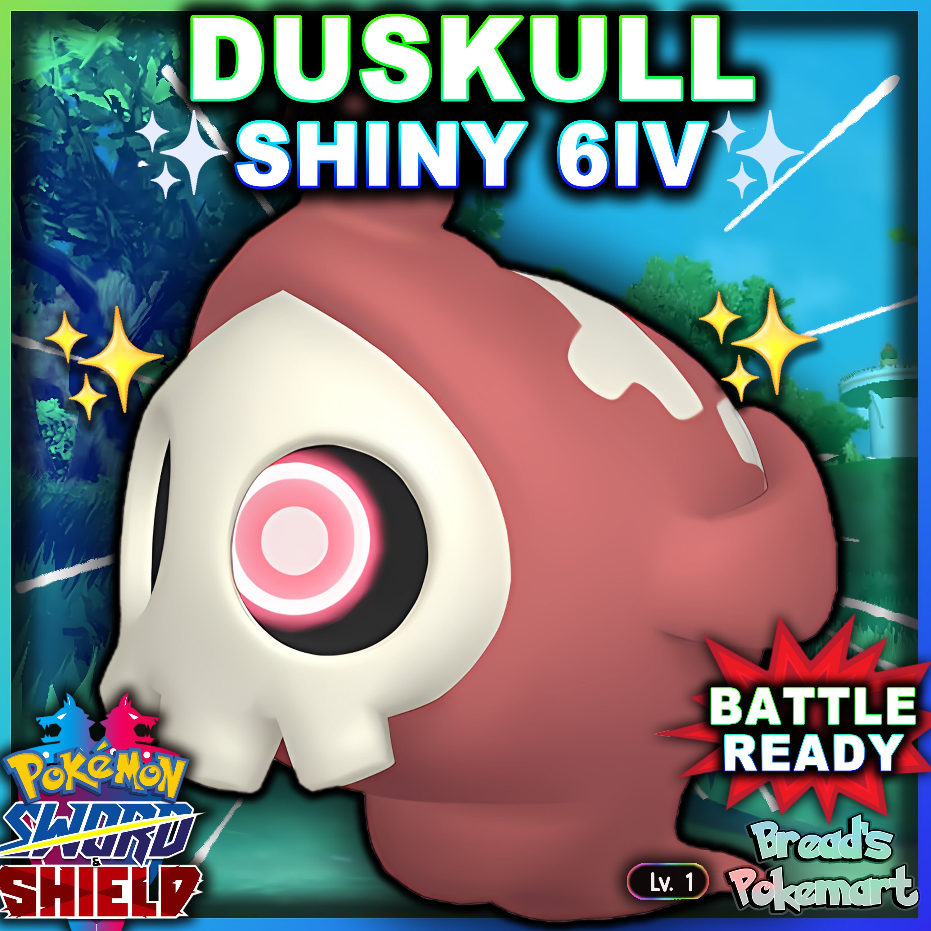 Pokemon Sword and Shield // GENESECT 6IV Events 2 (Instant Download) 