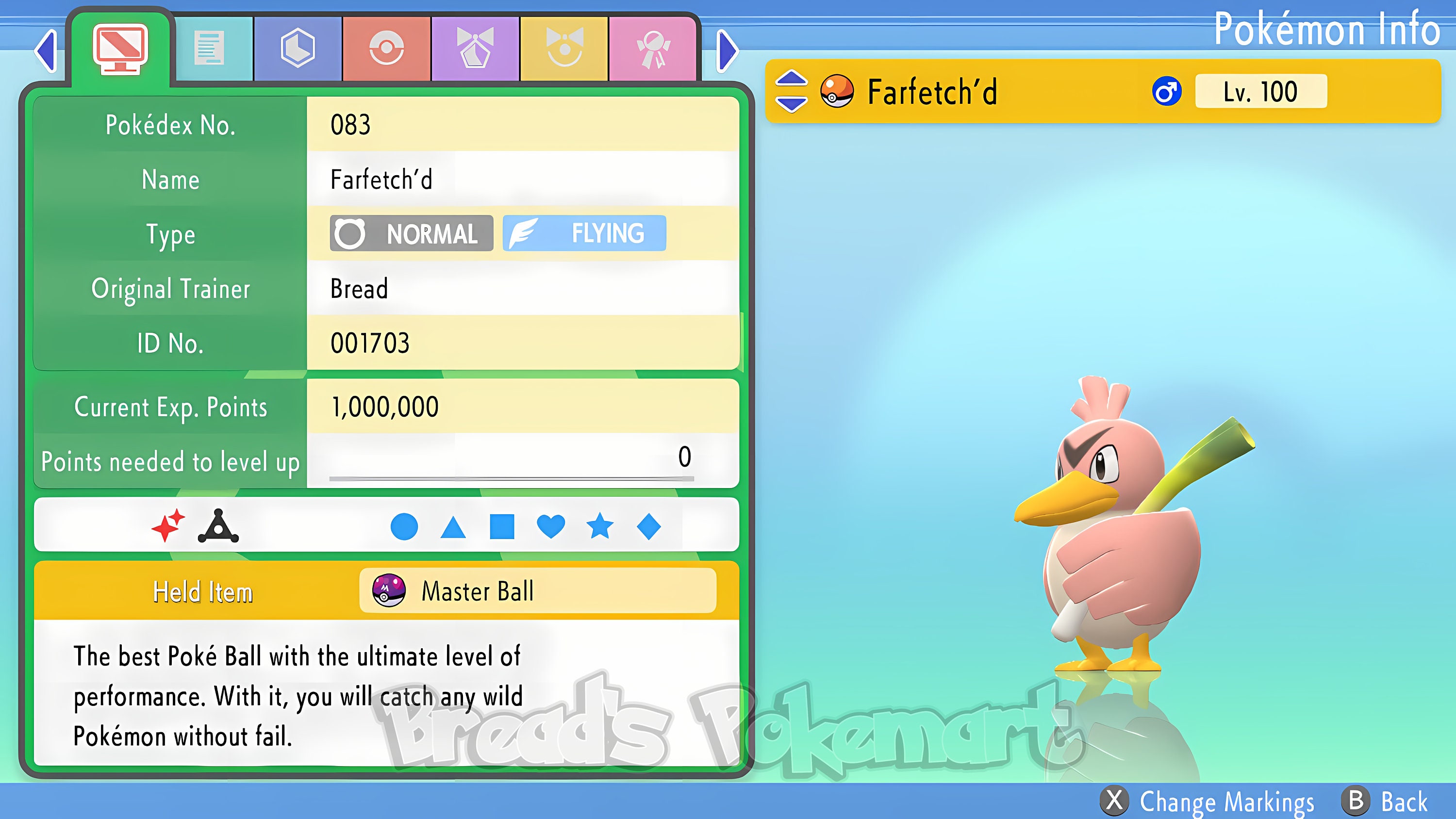 Pokemon 2083 Shiny Farfetchd Pokedex: Evolution, Moves, Location