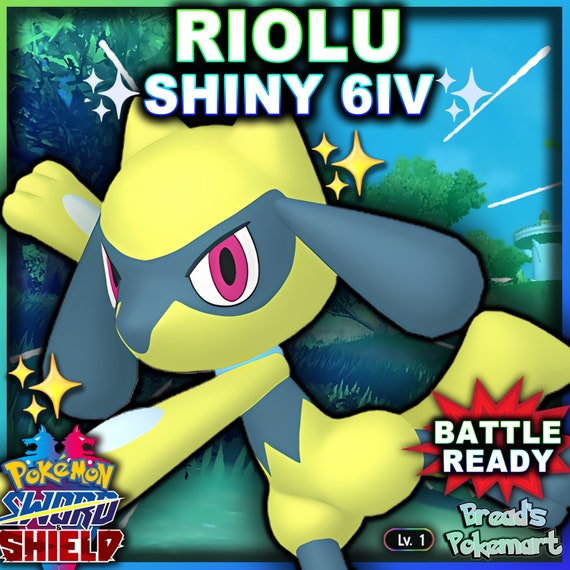 Shiny/non-shiny Riolu/lucario 6IV Brilliant Diamond/shining -  Israel