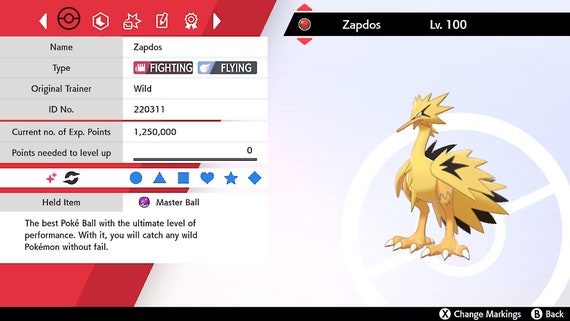 Shiny Zapdos 