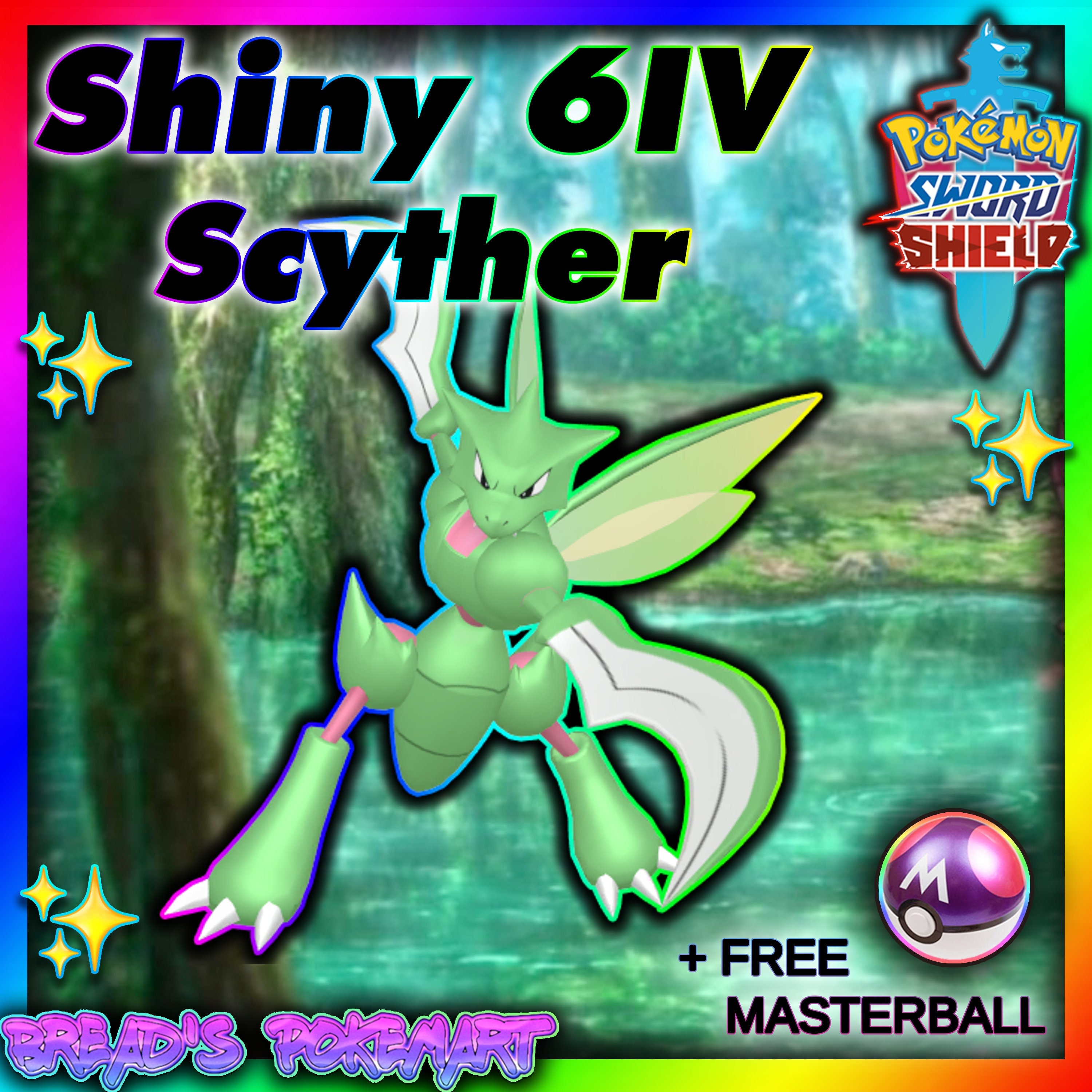 6IV Dada Zarude Ultra Shiny & Non-Shiny Pokemon Sword / Shield