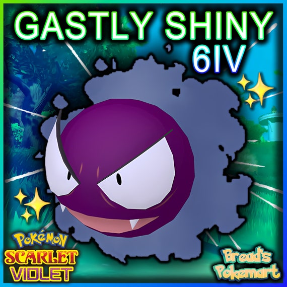 Pokemon Brilliant Diamond and Shining Pearl Gengar 6IV-EV Trained