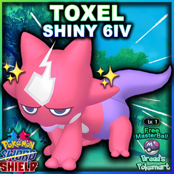 Buy Ultra SHINY 6IV TOXEL // Pokemon Sword and Shield // Lv1 // Online in  India 